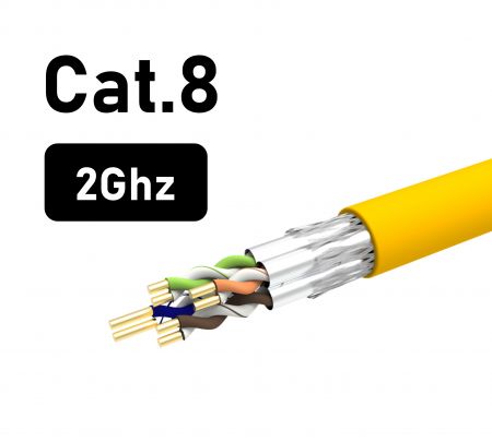 کابل اترنت Cat.8 - CRXCabling کابل اترنت Cat.8